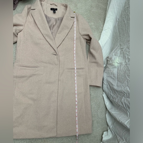 New Look Pale Pink longline jacket Size 10 - Picture 3 of 9